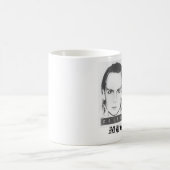 写真の顔写真のコーヒー・マグを個人化して下さい コーヒーマグカップ (中央)