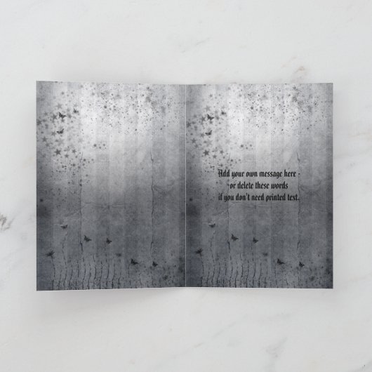 写真の黒いゴシック様式の枠を追加 カード (内部)