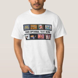 写真の「カスタムフィルムストリップ」 Tシャツ