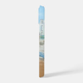 写真のiPhoneケースとカスタム文字名 iPhone 15ケース (左側面)