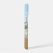 写真のiPhoneケースとカスタム文字名 iPhone 15ケース (右側面)