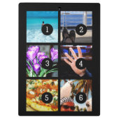 写真のMomentoのあなた自身の文字及び6つのイメージを生成して下さい クリップボード (裏面)