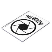 写真のOh Snap Camera Editionギフトクール ノートブック (左側)