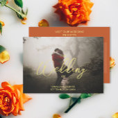 写真のQR結婚コードの追加 エンクロージャーカード