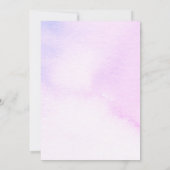 *～*写真のQR結婚式日付のWebサイトAR6を保存 招待状 (裏面)