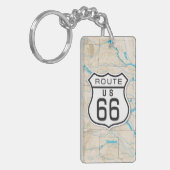 写真のRt 66アクリルキーチェーンを追加する キーホルダー (正面左)