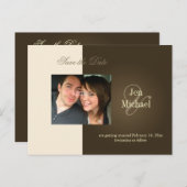 写真はがきを保存する 案内ポストカード (正面/裏面)