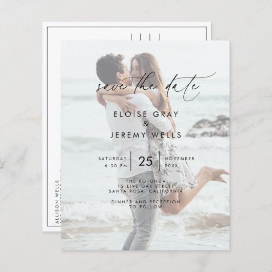 写真はがきを保存 (正面/裏面)