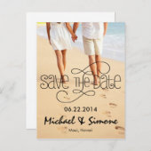 写真はがきを保存 案内ポストカード (正面/裏面)