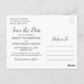 写真はがきを大きな名前で保存 ポストカード (裏面)