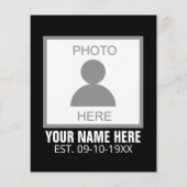 写真はこちら名前と年齢 (裏面)