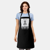 写真はこちら名前と年齢 エプロン (着用した状態)