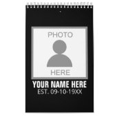 写真はこちら名前と年齢 カレンダー (カバー)