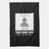 写真はこちら名前と年齢 キッチンタオル (縦)