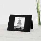 写真はこちら名前と年齢 シーズンカード (正面)