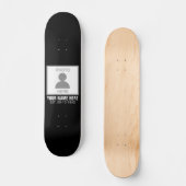 写真はこちら名前と年齢 スケートボード (正面)