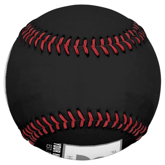 写真はこちら名前と年齢 ソフトボール (裏面)