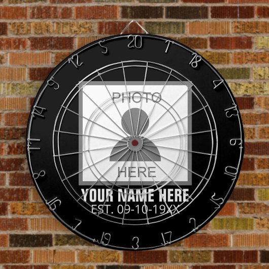 写真はこちら名前と年齢 ダーツボード