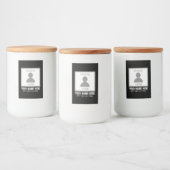 写真はこちら名前と年齢 フードラベル (ボトル)