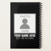 写真はこちら名前と年齢 プランナー手帳 (裏面)