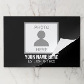 写真はこちら名前と年齢 ペーパーパッド (折り畳み)