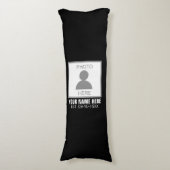 写真はこちら名前と年齢 ボディピロー (正面縦)