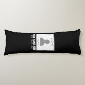 写真はこちら名前と年齢 ボディピロー (正面)