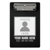 写真はこちら名前と年齢 ミニクリップボード (正面)