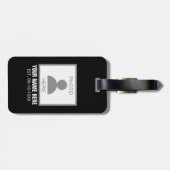 写真はこちら名前と年齢 ラゲッジタグ (裏面横)