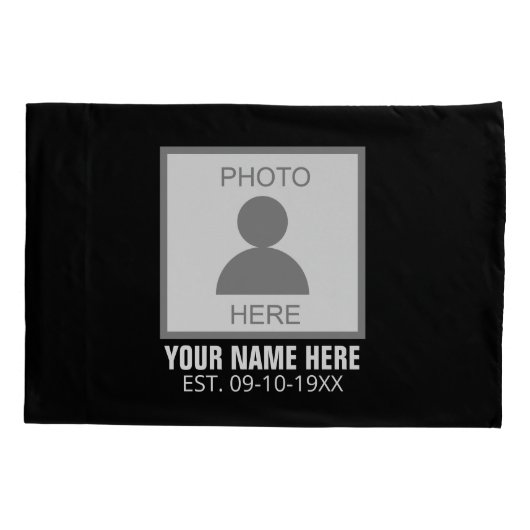 写真はこちら名前と年齢 枕カバー (裏面)