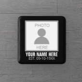 写真はこちら名前と年齢 缶バッジ