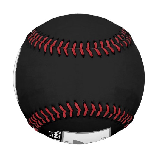 写真はこちら名前と年齢 野球ボール (裏面)