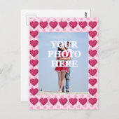 写真はこちら額縁ハート ポストカード (正面/裏面)