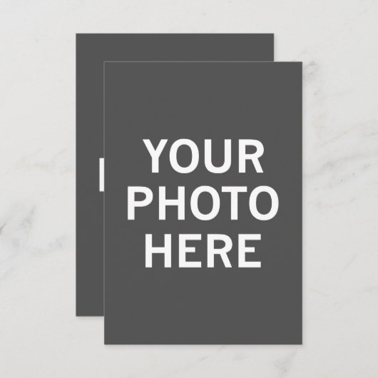 写真はこちら エンクロージャーカード (正面/裏面)