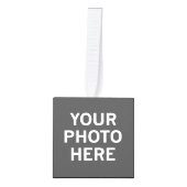 写真はこちら キューブオーナメント (正面)