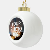 写真はこちら セラミックボールオーナメント (右)