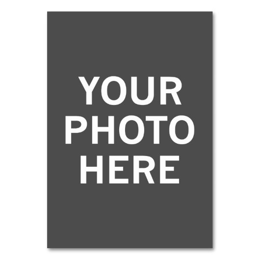 写真はこちら テーブルナンバー (正面)