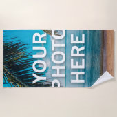 写真はこちら ビーチタオル (正面)