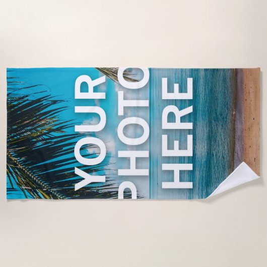 写真はこちら ビーチタオル (正面)