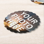 写真はこちら ペーパーコースター (アングル)