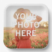 写真はこちら ペーパープレート (正面)