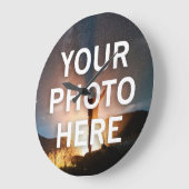 写真はこちら ラージ壁時計 (傾斜)