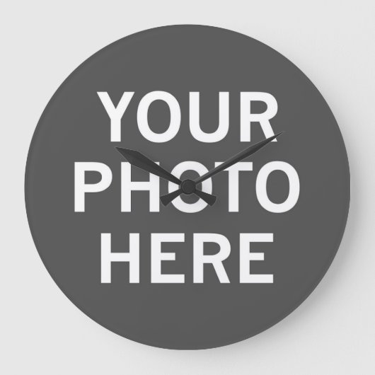 写真はこちら ラージ壁時計 (正面)