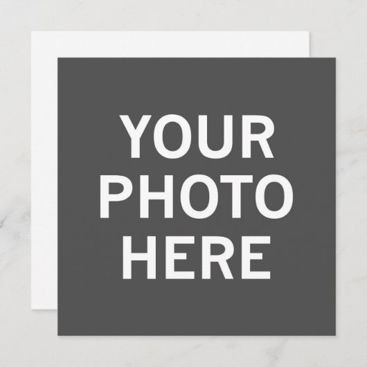 写真はこちら 案内状 (正面/裏面)