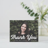 写真はっきりしたの卒業式 ポストカード (スタンド正面)