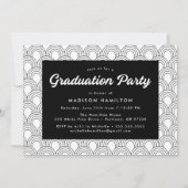 写真はっきりしたの卒業記念パーティー 招待状 (裏面)