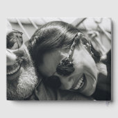 写真はっきりしたの後ずっと楽しくミニマル結婚主義者 ゲストブック (裏面)