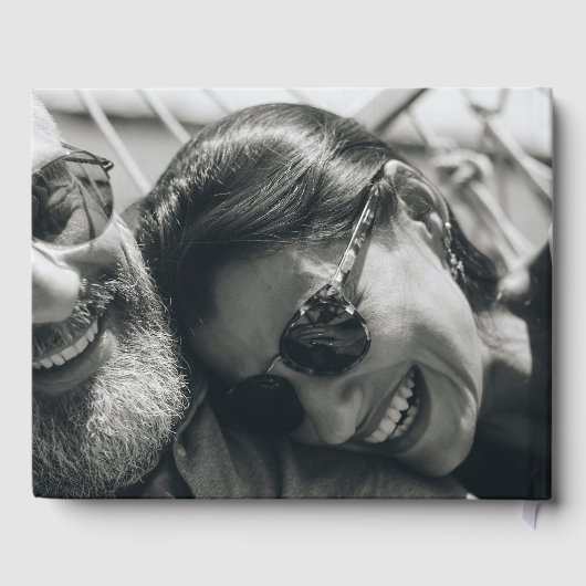 写真はっきりしたの後ずっと楽しくミニマル結婚主義者 ゲストブック (裏面)