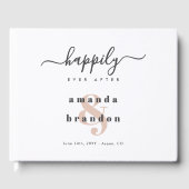 写真はっきりしたの後ずっと楽しくミニマル結婚主義者 ゲストブック (正面)