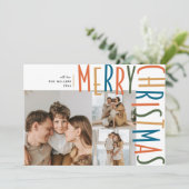 写真はっきりしたの3枚のクリスマスカード シーズンカード (スタンド正面)